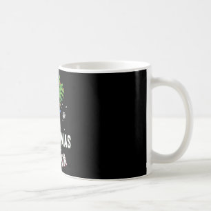 Family Christmas In Florida Palm Trees Xmas Beach  Coffee Mug