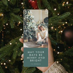 Family Christmas Merry And Bright Happy Holiday