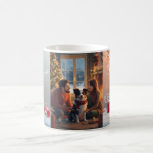 Family Christmas Mug with Border Collie – Cozy Hol