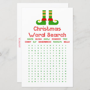 Family Christmas Party Game PRINTED