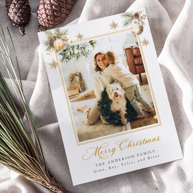 Family Christmas Photo Card (Creator Uploaded)