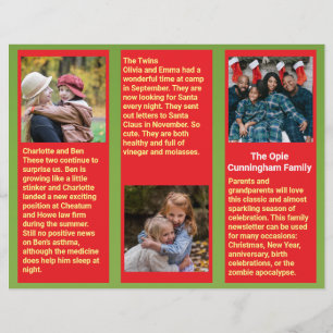 Family Christmas 🎄✨ Photo Newsletter 