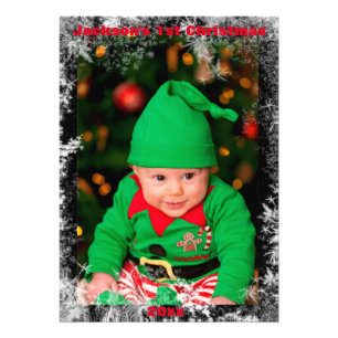 Family Christmas Photo Poster