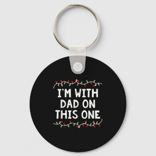 Family Christmas Shirt I Don't Do Matching But I D Key Ring