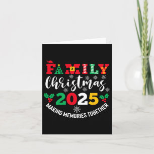 Family Christmas Shirts Matching 2025 Team Xmas Gr Card