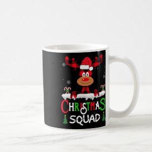 Family Christmas Squad Reindeer 2022 Team Xmas Paj Coffee Mug