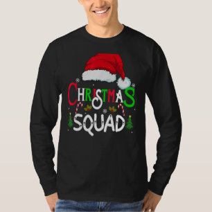 family christmas squad santa 2022 team Xmas matchi T-Shirt