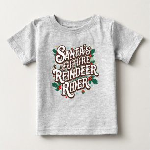 Family Christmas Tees Future Reindeer Rider