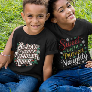 Family Christmas Tees Future Reindeer Rider