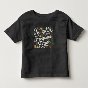 Family Christmas Tees  Naughty List Frequent Flyer