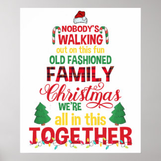 family christmas together poster