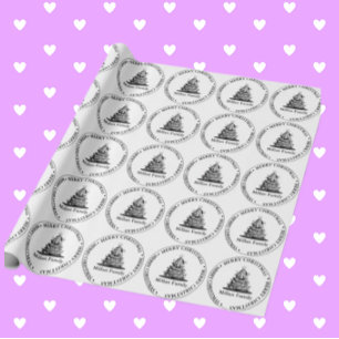 Family Christmas Tree theme Wrapping Paper