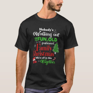Family Christmas Vacation Pyjamas Funny Xmas Ugly T-Shirt