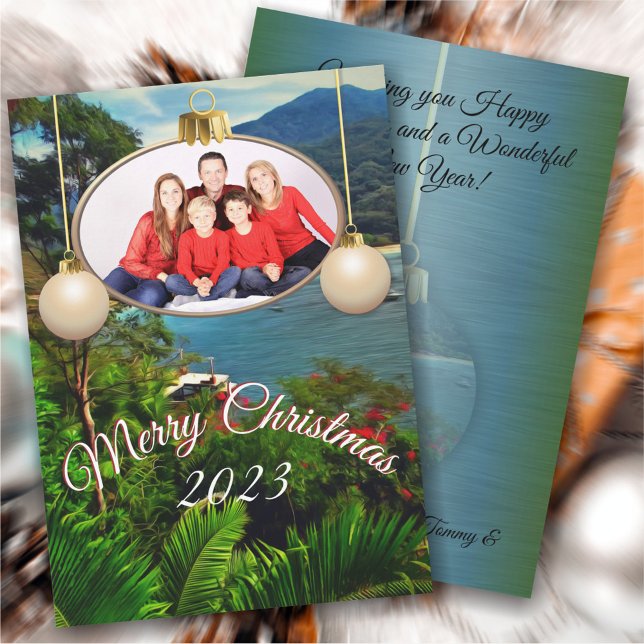 Family Christmas Yelapa View 0828 Holiday Card (Creator Uploaded)