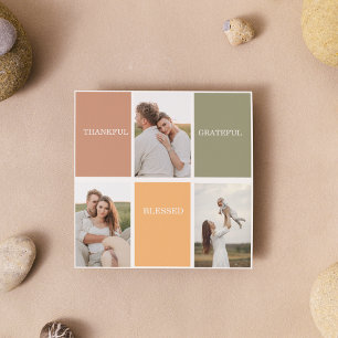 Family Collage Photo Thankful Blessed Grateful