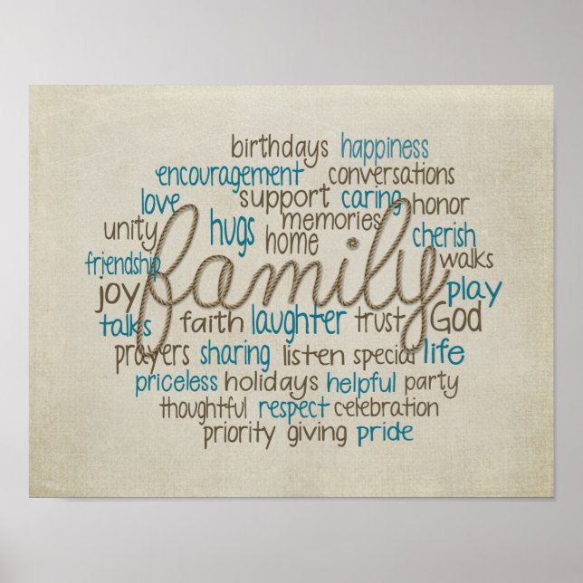 family collage poster (Front)