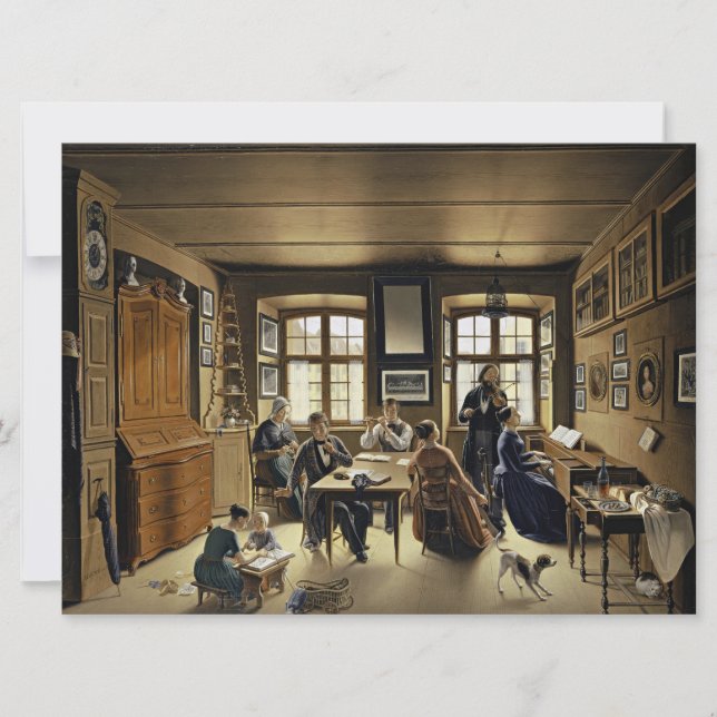 Family Concert in Basel (by Sebastian Gutzwiller) Card (Front)