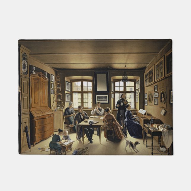 Family Concert in Basel (by Sebastian Gutzwiller) Doormat (Front)