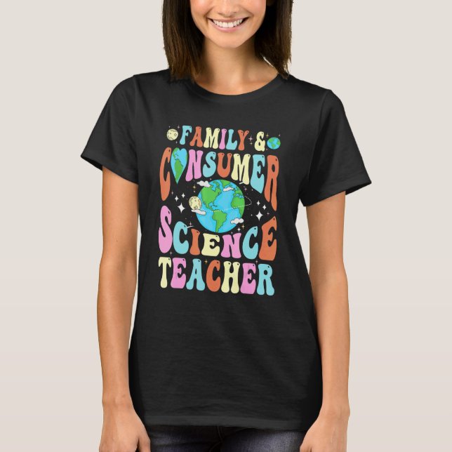 Family Consumer Science Facs Teacher Back to Schoo T-Shirt (Front)