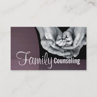 Family Counseling Business Card