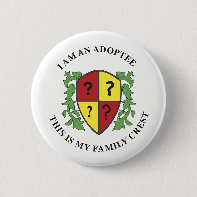 Family Crest 6 Cm Round Badge (Front)
