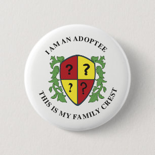 Family Crest 6 Cm Round Badge
