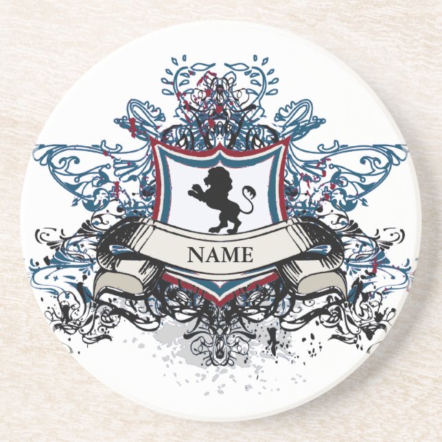 Family Crest coasters (Front)