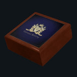 Family Crest Gift Box<br><div class="desc">The Family Crest gift box is fully customisable and unique to hold your valuables in this beautiful keepsake box. Designed by Norman.R.</div>