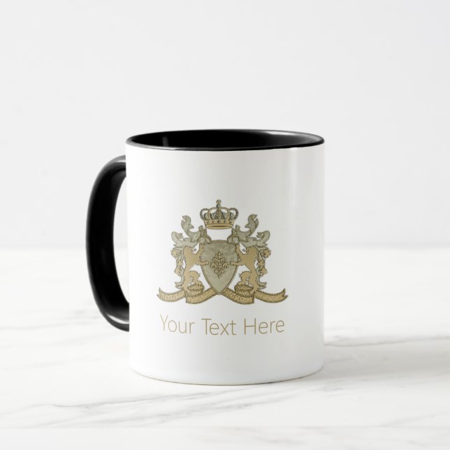 Family Crest Mug (Front Left)
