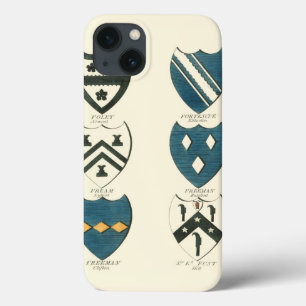 Family Crests of Various English Houses iPhone 13 Case