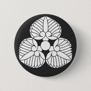 [Family Crests] Plants 6 Cm Round Badge
