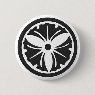 [Family Crests] Plants 6 Cm Round Badge