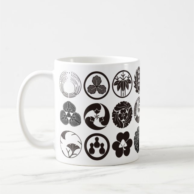 [Family Crests] Plants and Vegetables Mug (Left)