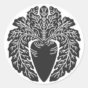 [Family Crests] Plants Classic Round Sticker