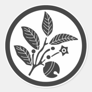 [Family Crests] Plants Classic Round Sticker