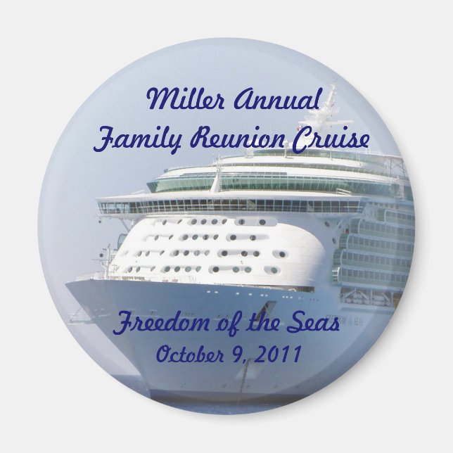 Family Cruise 05B Magnet (Front)