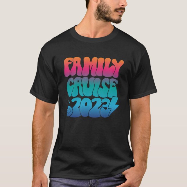 Family Cruise 2023 Family Vacation Matching Family T-Shirt (Front)