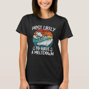 Family Cruise 2023 Most Likely To Have Meltdown T-Shirt