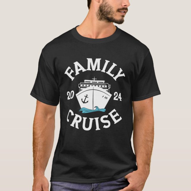 Family Cruise 2024 Cruise Family Matching Group Sq T-Shirt (Front)