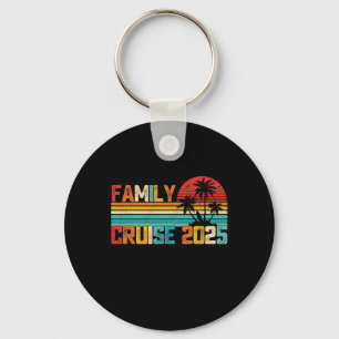 Family Cruise 2025 Beach Matching Summer Vacation Key Ring