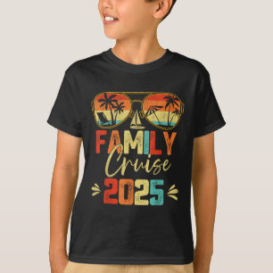 Family Cruise 2025 Beach Matching Summer Vacation  T-Shirt
