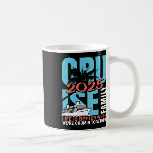 Family Cruise 2025 Cute Matching Outfit Cruise Tri Coffee Mug