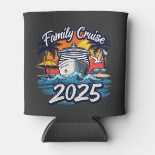 Family Cruise 2025 Family Matching Crew Ship Can Cooler