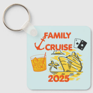 Family Cruise 2025 Key Ring