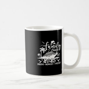 Family Cruise 2025 Making Memories Together Summer Coffee Mug