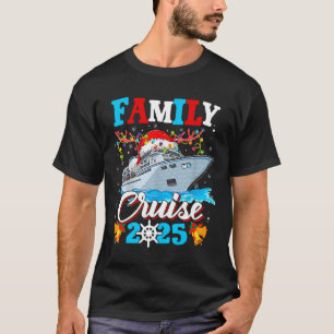 Family Cruise 2025 Matching Family Christmas Cruis T-Shirt