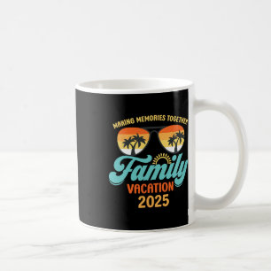 Family Cruise 2025 Matching Family Vacation Coffee Mug
