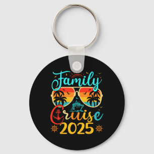 Family Cruise 2025 Summer Family Vacation Matching Key Ring