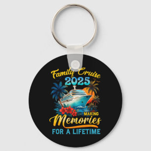 Family Cruise 2025 Summer Vacation Family Reunion Key Ring