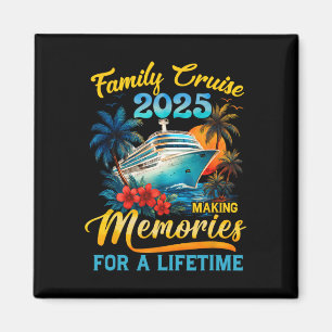 Family Cruise 2025 Summer Vacation Family Reunion Magnet